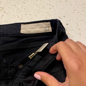 Rag and bone size 27 black legging